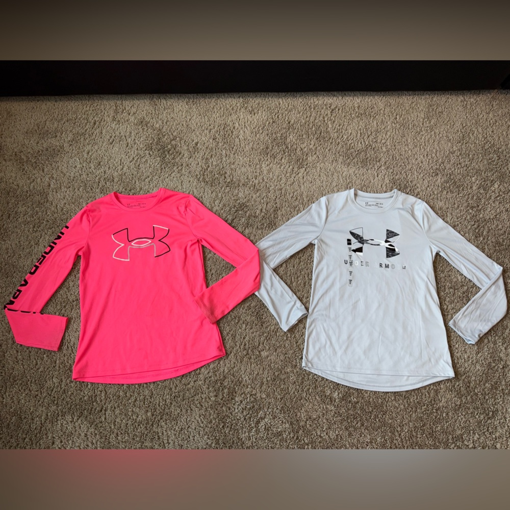 Under Armour Girl’s Long Sleeve Tee Bundle